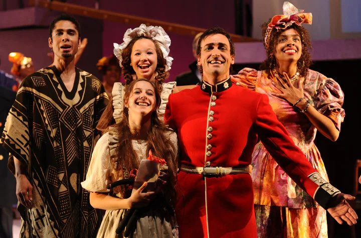 The company of A Little Princess at Berkeley Playhouse.